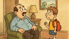 Banc: Bulișor către Bulă: Tată, azi...