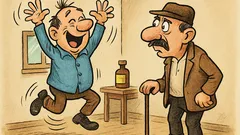 Banc: Ion îl prinde pe Gheo țopăind