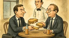 Banc: Doi avocați intră într-o cafenea...