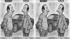 Banc: Doi prieteni discută despre tatuaje