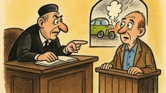 Banc: Judecătorul întreabă martorul despre distanță