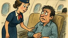 Banc: stewardesa întreabă, el zice „generator”