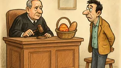 Banc: Un judecător promite toleranță de Paște