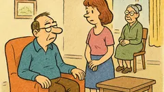 Banc: Soacra mea nu vine des