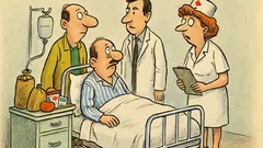 Banc: La spital, pijama ați adus?