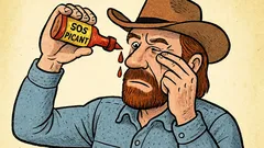 Banc: În loc de picături de ochi...