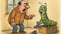 Banc: Se duce un om la magazin