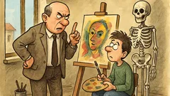 Banc: Fiule, lasă-te de pictură, fă medicină...