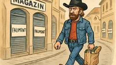 Banc: Când Chuck Norris vine la cumpărături...