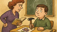 Banc: La examen, Blaga și ciocanul