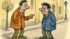 Banc: Se întâlnesc doi bețivi pe stradă