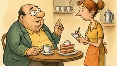 Banc: – O cafea, vă rog!