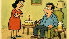 Banc: Ieri, nevasta mea m-a acuzat...