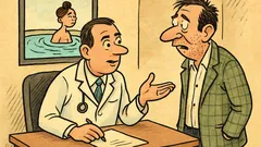 Banc: Doctore, i-ați recomandat soției băi?