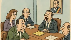 Banc: Într-un minister, ministrul devine prietenos...