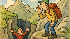 Banc: Doi turiști escaladează munții—unul dispare