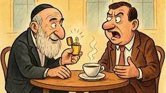 Banc: Un bogat cumpără o brichetă magică