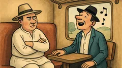 Banc: Un ardelean și un oltean în tren