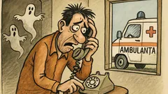 Banc: Bulă sună la 112...