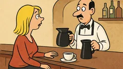 Banc: O blondă intră în bar…