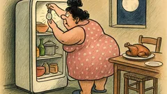 Banc: Am prins-o schimbând becul frigiderului