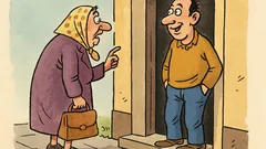 Banc: Soacra trece pe lângă casa voastră...