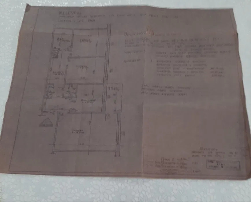 De Vanzare apartament 3 camere PB, zona Piața Decebal 68 mp decomandat
