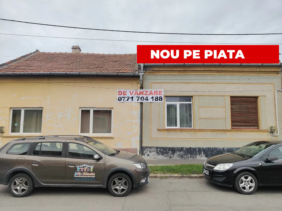 Teren central 400 mp cu casa