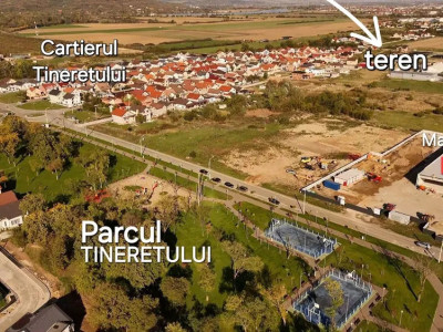 Teren 430 mp Oradea cart Tineretului utilități GAZ APĂ CANAL Curent