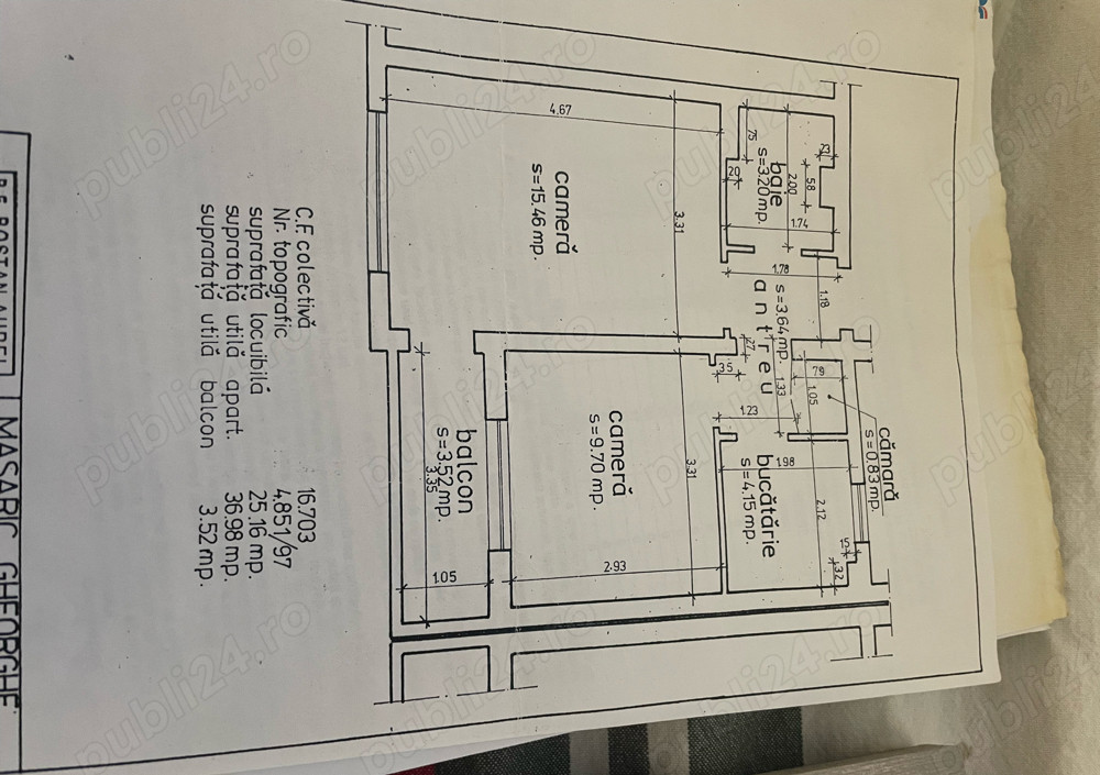 Apartament doua camere de vanzare Rogerius